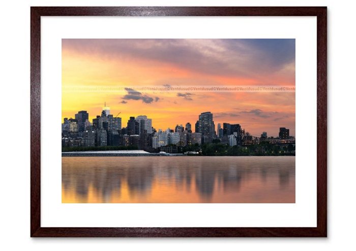 New York Panorama Set Framed Prints